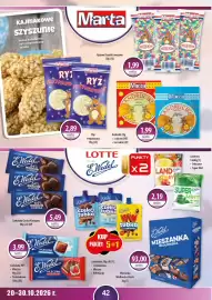 DUO-TES gazetka Strona 42: Czekolada Gorzka Klasyczna E.Wedel €5,49, Ryż Preparowany €2,89