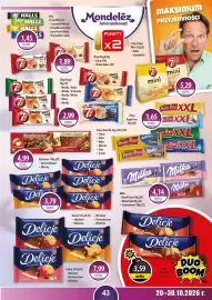 DUO-TES gazetka Strona 43: Delicje Szampańskie €7,99, Delicje Truskawka €3,59
