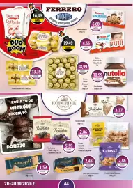 DUO-TES gazetka Strona 44: Krem Nutella €10,99, Katarzynki €1,59