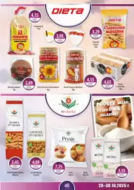 DUO-TES gazetka Strona 45: Dieta Ciasteczka maślana €3,29, Mini gofry kakaowe €2,69