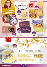DUO-TES gazetka Strona 48: Delisana Biszkopty €3,29, Delisana Piernik Gwiazdka w polewie €3,49