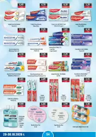 DUO-TES gazetka Strona 54: Colgate Szczoteczka Classic Soft €1,69, Colgate Szczoteczka 360° Clean €4,09