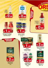 Volantino Orsini Market Pagina 4: Barilla Pesto €1,75, Alisa olive denocciolate nere - verdi €0,99
