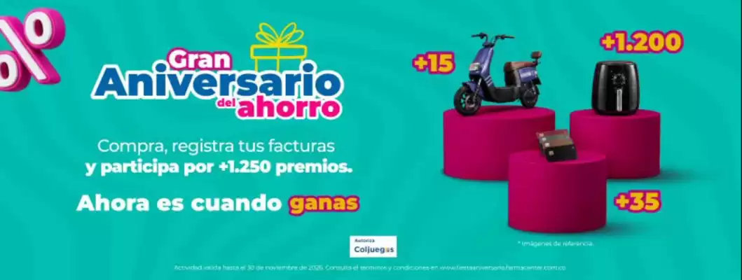 Farmacenter (válido hasta 2-12)