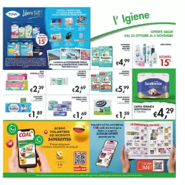 Volantino Maxi Coal Pagina 29: Salviette Naturello Pampers €2,69, Assorbenti ultra petalo lines €1,69