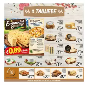 Volantino Maxi Coal Pagina 8: Cornetto integrale con miele €0,89, Bocconcino con uvetta €0,45