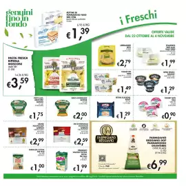 Volantino Coal Pagina 11: Preparato vegetale cucina Hopla' Tre Valli €1,99, Parmareggio Parmigiano Reggiano DOP €6,99