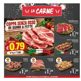 Volantino Coal Pagina 6: Tramezzini di carne Fatti da noi €1,39, Bombette di suino €1,39