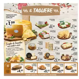 Volantino Coal Pagina 8: Bocconcino con uvetta €0,45, Cornetto integrale con miele €0,89
