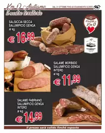 Volantino Centro Oceano Pagina 10: Salsiccia secca Salumificio Genga €16,99