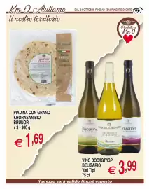 Volantino Centro Oceano Pagina 35: Piadina con grano khorasan bio brunori €1,69