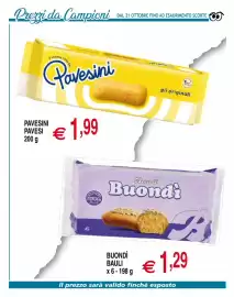 Volantino Centro Oceano Pagina 44: Buondì Bauli €1,29, Pavesini gli originali €1,99