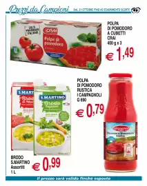 Volantino Centro Oceano Pagina 51: Polpa di pomodoro Crai €1,49, Polpa di pomodoro rustica I Campagnoli €0,79