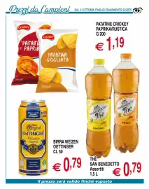 Volantino Centro Oceano Pagina 55: Birra Weizen Oettinger €0,79, Thè San Benedetto Assortiti €0,79