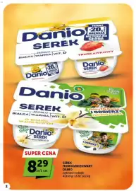 Groszek gazetka | Supermarket Strona 2: 2 TERAZ -201 Danio 20 SEREK ŹRÓDŁO A|WIT. BIAŁKA WAPNIA WIT. D WIĘKSZA METODA NA