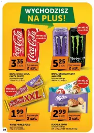 Groszek gazetka | Supermarket Strona 20: Napój Coca-Cola €3,35, Rogalik 7Days €2,99