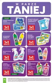 Stokrotka gazetka tydzień 43 Strona 10: Płyn do WC Domestos, Płyn do płukania Coccolino