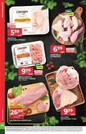 Stokrotka gazetka tydzień 43 Strona 15: Mięso na kotlety z indyka O!mięso €9,99, Polędwiczka Wieprzowa €26,99