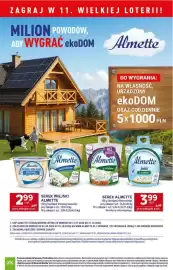 Stokrotka gazetka tydzień 43 Strona 25: Serek Almette €3,99, Serek Wiejski Almette €2,99