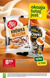 Stokrotka gazetka tydzień 43 Strona 40: Cukierki Krówka Mleczna Meltez, Mio&Rio €8,99