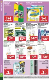 Stokrotka gazetka tydzień 43 Strona 41: Mydło w płynie Luksja €5,88, Papier Toaletowy Bloom Deluxe €13,96