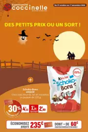 Catalogue Coccinelle Supermarché page 1: Kinder Schoko-Bons €2,90