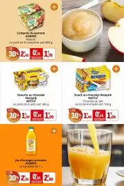 Catalogue Coccinelle Supermarché page 12: ANDROS Compote de pomme €1,70, Nesquik Snack €1,04