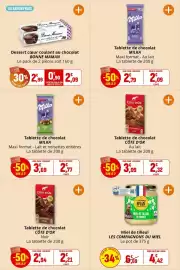 Catalogue Coccinelle Supermarché page 18: BONNE MAMAN Dessert cœur coulant au chocolat €2,09