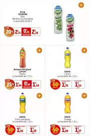 Catalogue Coccinelle Supermarché page 31: LIPTON Boisson thé glacé €1,49, FANTA Fruits exotiques €1,39