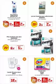 Catalogue Coccinelle Supermarché page 39: MAISON NET Dégraissant Bicarbonate €2,20, MENATEX lavettes €2,80