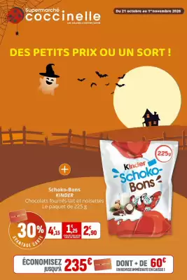 Coccinelle Supermarché (valable jusqu'au 1-11)
