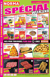 Catalogue Norma semaine 45 page 12: Haché au bœuf €12,99, Fleury Michon Jambon le supérieur au Torchon €1,34