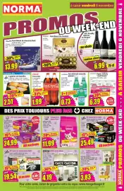 Catalogue Norma semaine 45 page 11: S.PELLEGRINO Eau minérale naturelle gazeuse €0,73, Coca-Cola €1,99