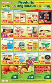 Catalogue Norma semaine 45 page 5: ALSACE LAIT Fromage frais à tartiner €1,99, Horvat Ravioles à l'alsacienne €8,49