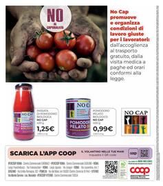 Volantino Unicoop Etruria Pagina 32: Passata di pomodoro biologica NO CAP €1,25, Pomodoro pelato biologico no cap €0,99