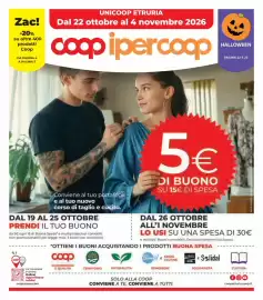 Volantino Unicoop Etruria Pagina 1: UNICOOP ETRURIA Zac! -20% su oltre 400 prodotti Coop DA PAGINA 4 A PAGINA 7 Dal 22