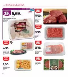 Volantino Unicoop Etruria Pagina 10: Polpa scelta di bovino adulto fattorie natura €12,60, Pollo Diavoletto AIA €5,69