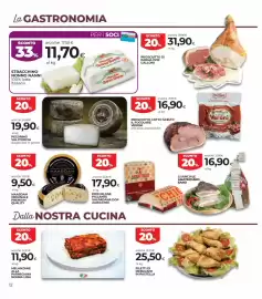 Volantino Unicoop Etruria Pagina 12: Stracchino Nonno Nanni €11,70, Filetti di merluzzo in pastella €25,50
