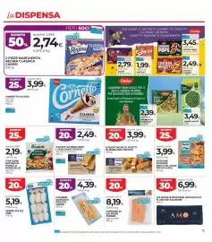 Volantino Unicoop Etruria Pagina 13: Supreme di salmone Ferrer €8,19, Cornetto Algida €3,99