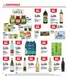 Volantino Unicoop Etruria Pagina 18: Acqua minerale Valmora naturale €2,39, Vino Trevenezie IGT Turà €2,45