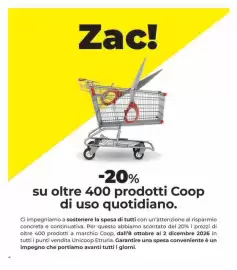 Volantino Unicoop Etruria Pagina 4: Prodotti Coop