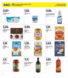 Volantino Unicoop Etruria Pagina 6: Frollini classici Coop €1,91, Caffè espresso bar Coop macinato €5,59