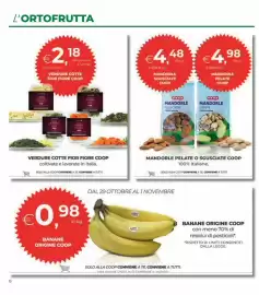 Volantino Unicoop Etruria Pagina 8: Banane origine Coop €0,98