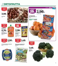 Volantino Unicoop Etruria Pagina 9: Clementine O.P. Agri D.O.C. 2 €2,98, Mix BB Extra Ventura €2,98