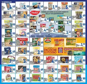 Volantino DEM Pagina 10: Beretta prosciutto cotto per toast senza glutine €3,99, Sammontana Stecco Gruvi Vari Gusti €2,99