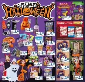 Volantino DEM Pagina 3: Fruit-tella Out at Night €2,99, Bibo tovaglioli halloween €0,99