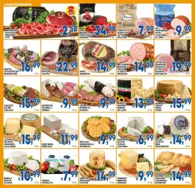 Volantino DEM Pagina 6: Santa Maria ricotta punturi con panna €6,99, Salame Nursinetto di Norcia €9,99