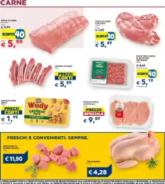 Volantino Esselunga Pagina 11: Pollo busto €4,28, Arista di suino disossata €5,99