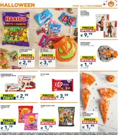Volantino Esselunga Pagina 14: Kinder Bueno €2,99, Sorini Retina Halloween cioccolatini al latte €1,19