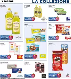 Volantino Esselunga Pagina 22: Cioccolato Lindt €36,00, Filetti di alici Delicius €0,60